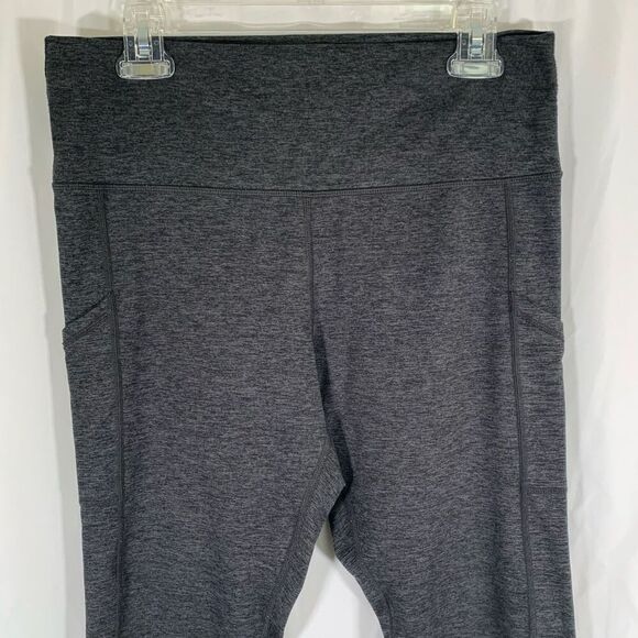 Offline by aerie Leggings Women's XL Grey heathered The Hugger High Rise Pull On - Picture 2 of 6